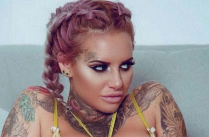 ERM. Has Jemma Lucy got a naked Katie Price tattoo?-heat.